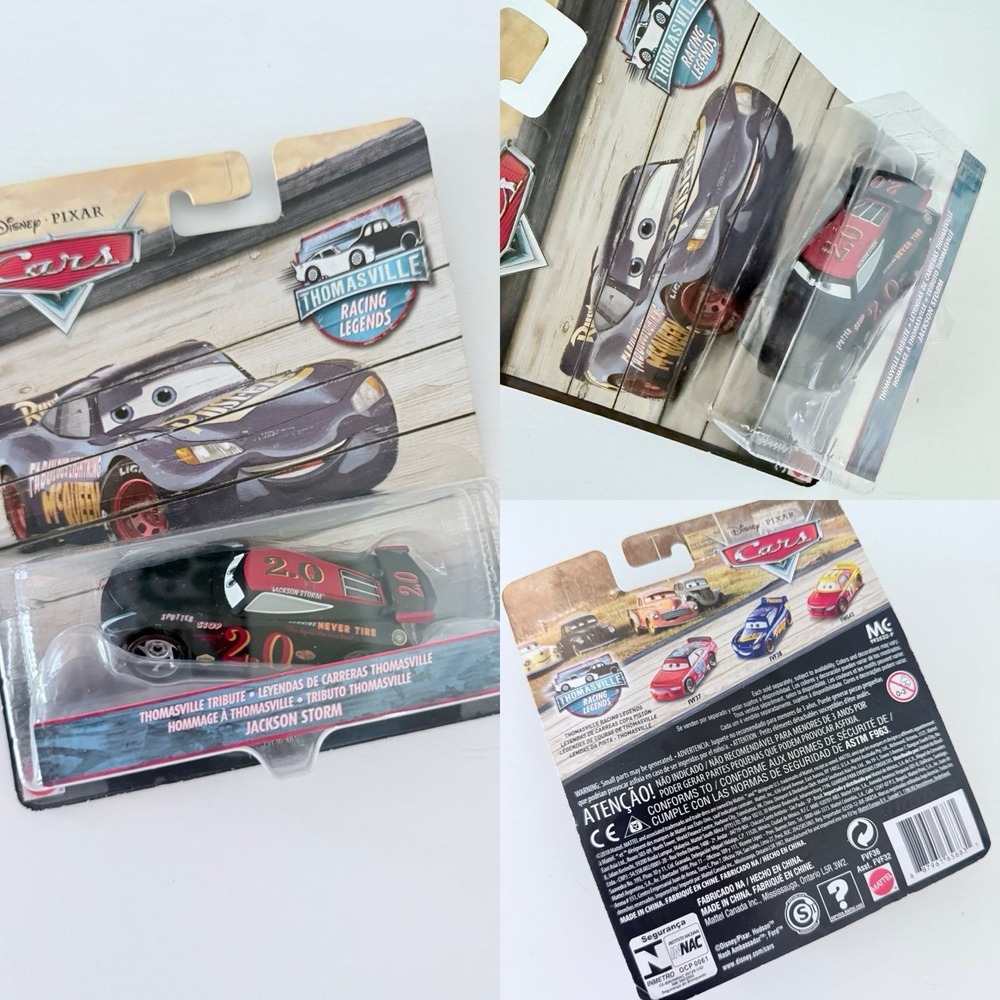 Disney Pixar Cars Thomasville‎ Tribute Racing Legends Jackson Storm Mattel 1:55
